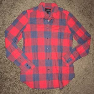 Jcrew plaid button down shirt